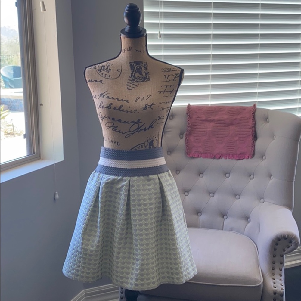 Last Chance - Maeve Pleated Skirt (Anthropologie)